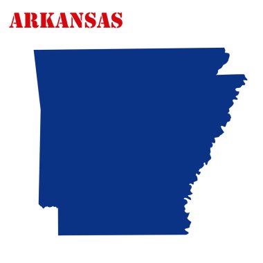 Map of Arkansas