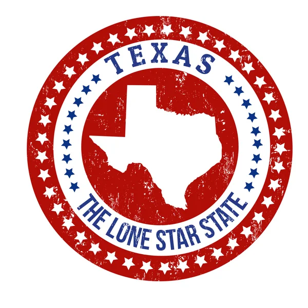 Timbre Texas — Image vectorielle