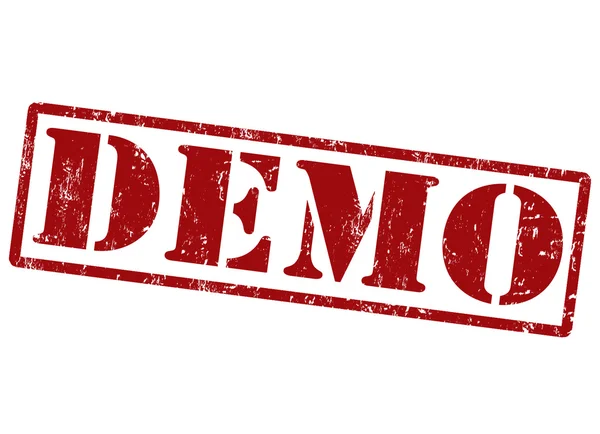 Demo damgası — Stok Vektör