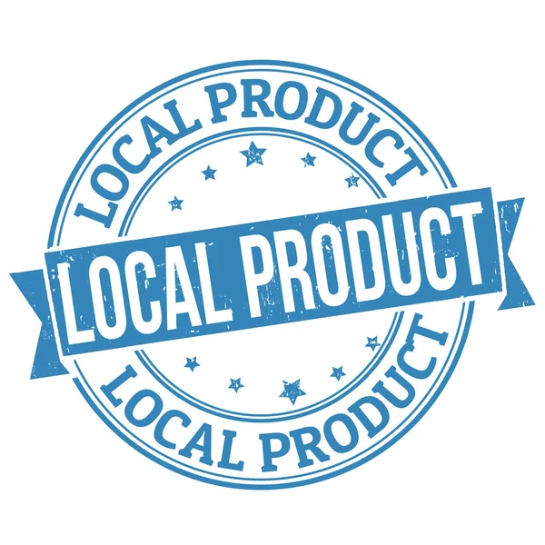 Znaczek produkt lokalny — Wektor stockowy