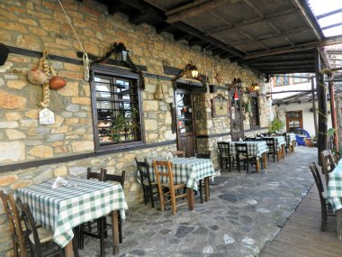 Greek tavern clipart