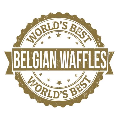Belçika waffle damgası