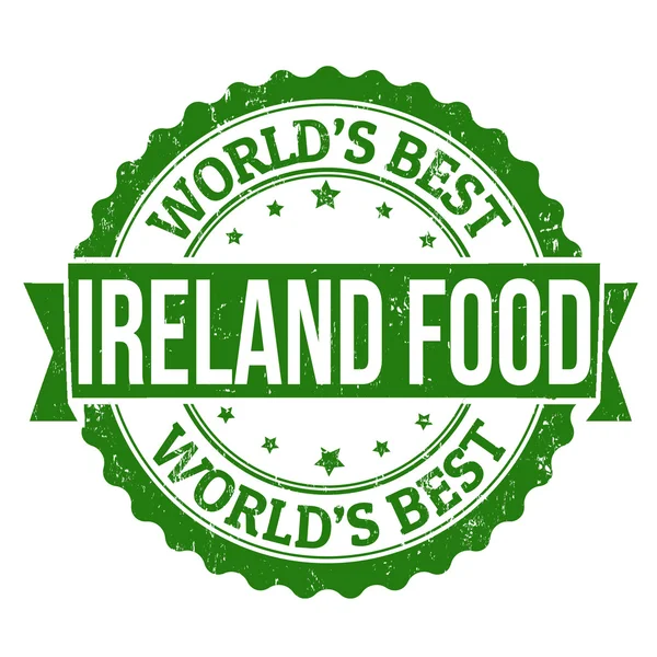 Irlanda selo alimentar — Vetor de Stock