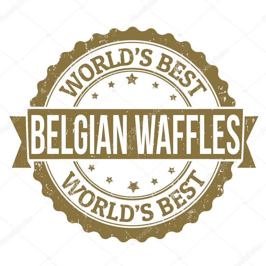 Belgian Waffles stamp