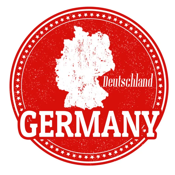 Sello Alemania — Vector de stock
