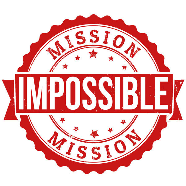 Mission impossible stamp