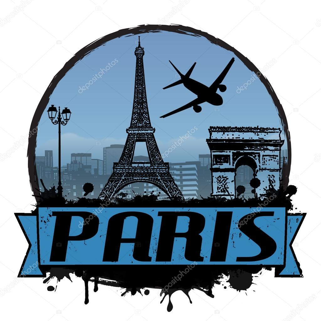 Paris vintage background