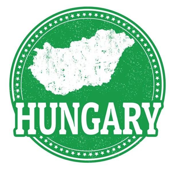 Hungary stamp — Stock Vector