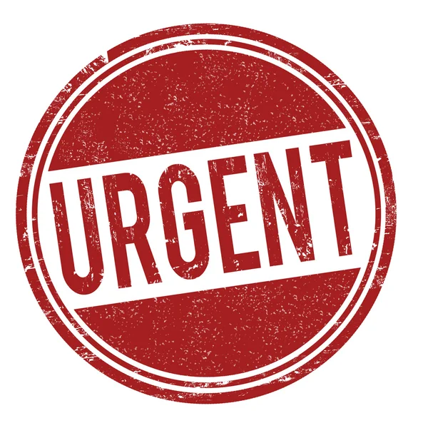 Timbre urgent — Image vectorielle