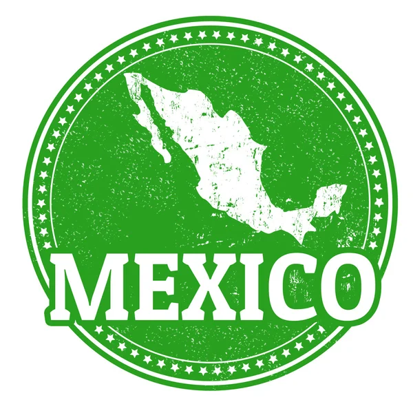 Мексика штамп — стоковий вектор