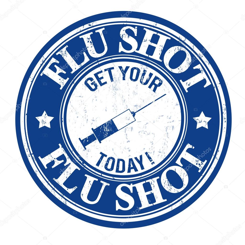 Flu shot stamp Stock Vector Image by ©roxanabalint 38630061