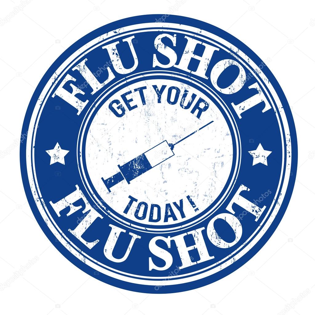 Flu shot stamp