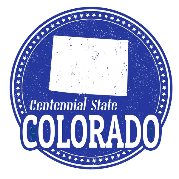 Colorado stamp — Stock Vector