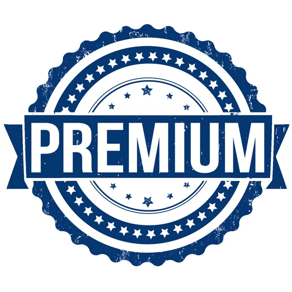 Premiummarke — Stockvektor