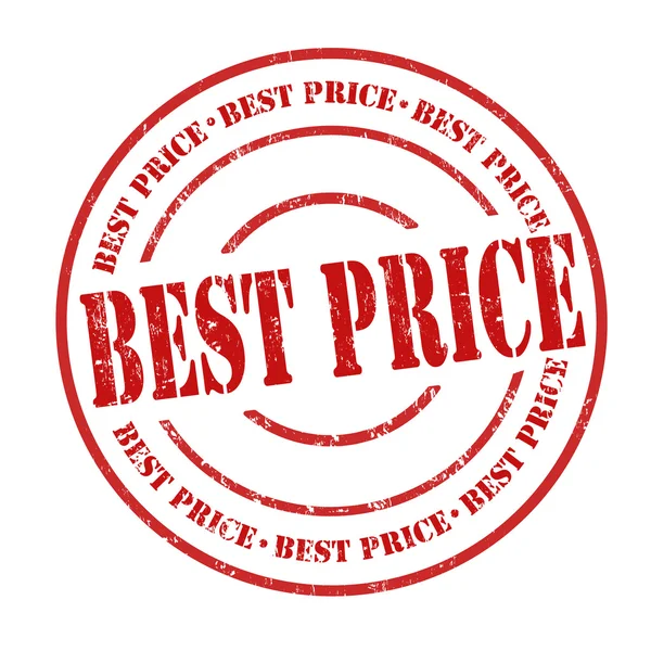 Best price stamp — Stock Vector