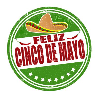 Feliz cinco de mayo damgası