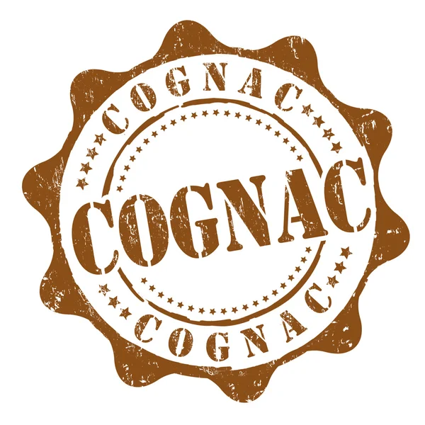 Cognac stempel — Stockvector