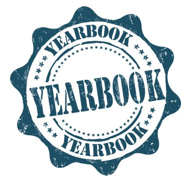 Yearbook stamp clipart