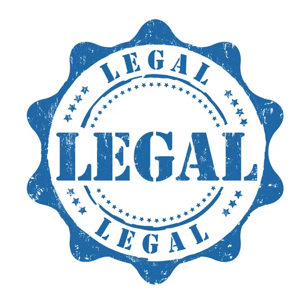 Νομική σφραγίδα — Διανυσματικό Αρχείο