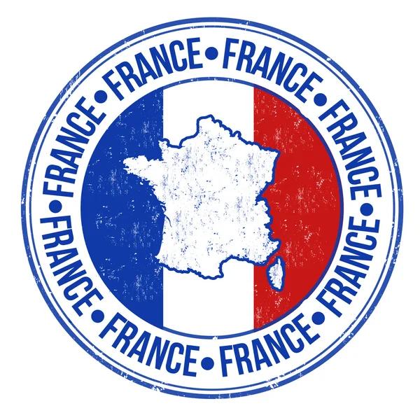 Timbre de France — Image vectorielle