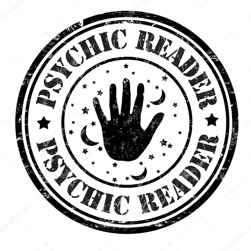 Psychic reader stamp