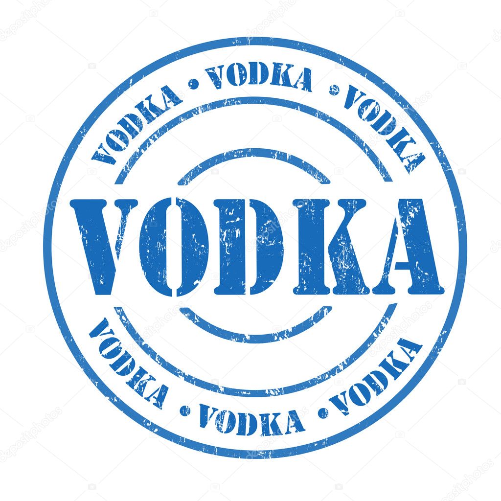 Vodka stamp