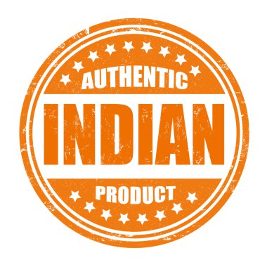Otantik Hint ürün damgası