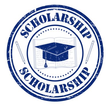 Scholarship stamp clipart