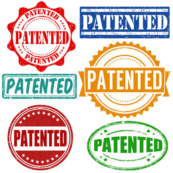 Patented stamps set