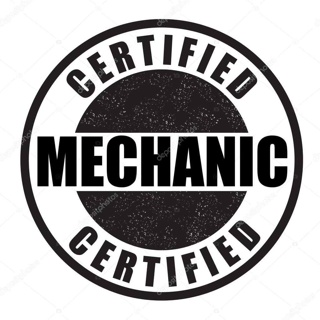 Certified mechanic stamp Stock Vector Image by ©roxanabalint 42810637