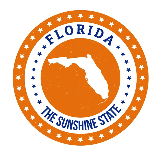 Sello de Florida — Archivo Imágenes Vectoriales