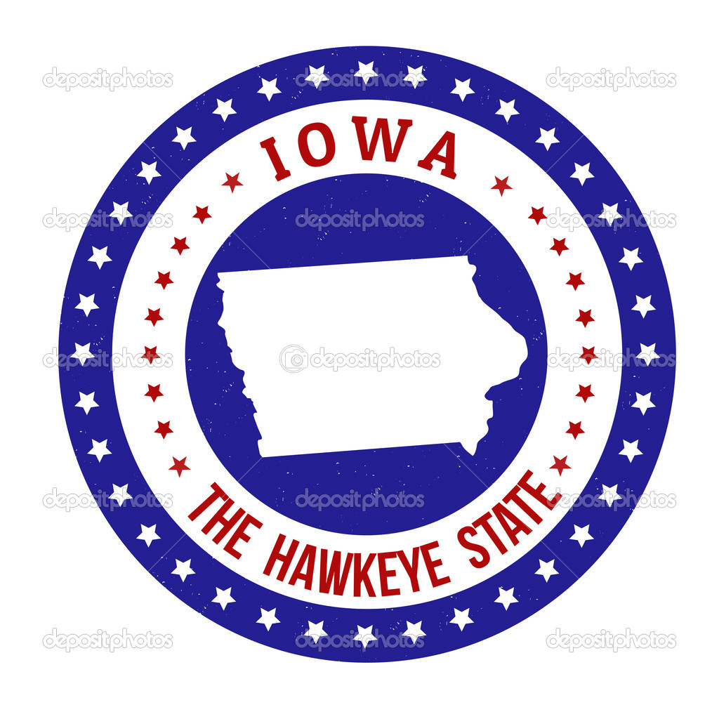 Iowa stamp
