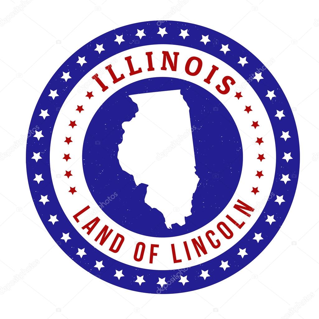 Illinois stamp