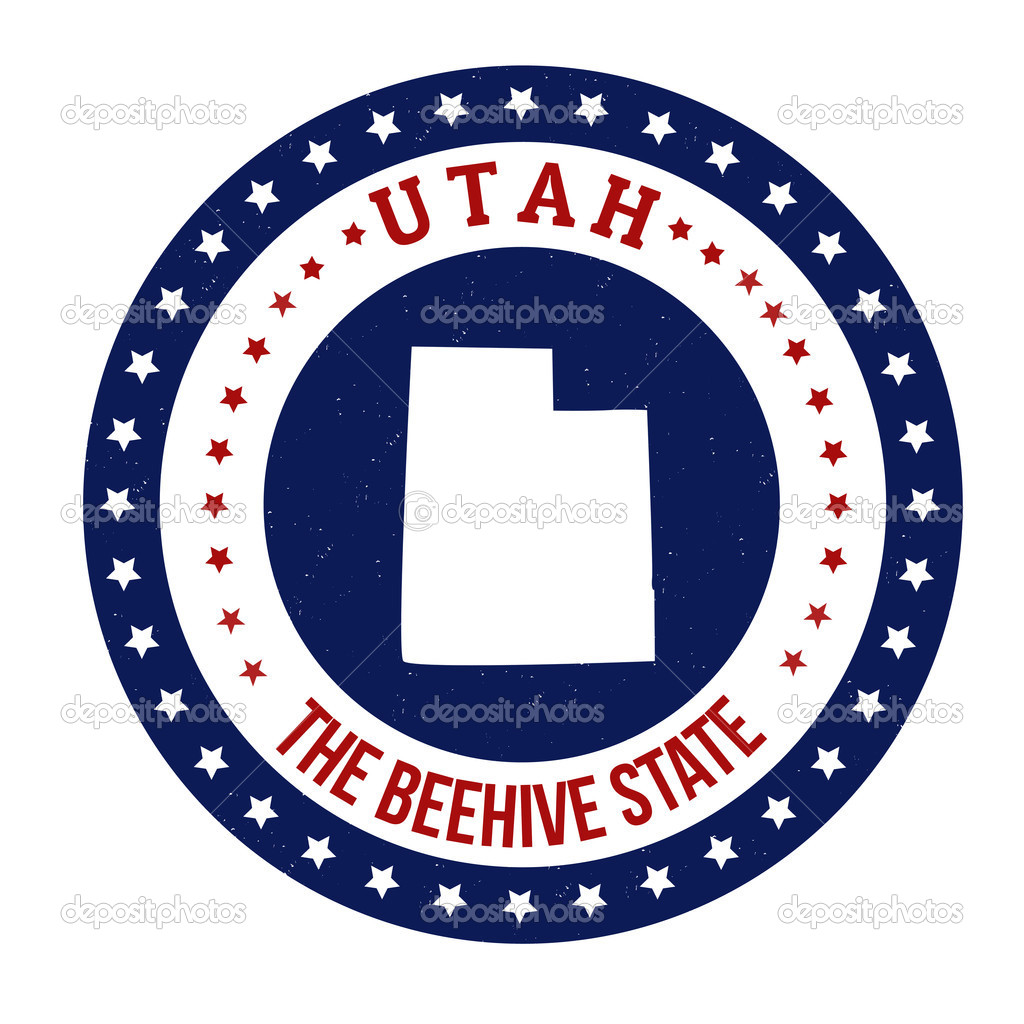 Utah stamp