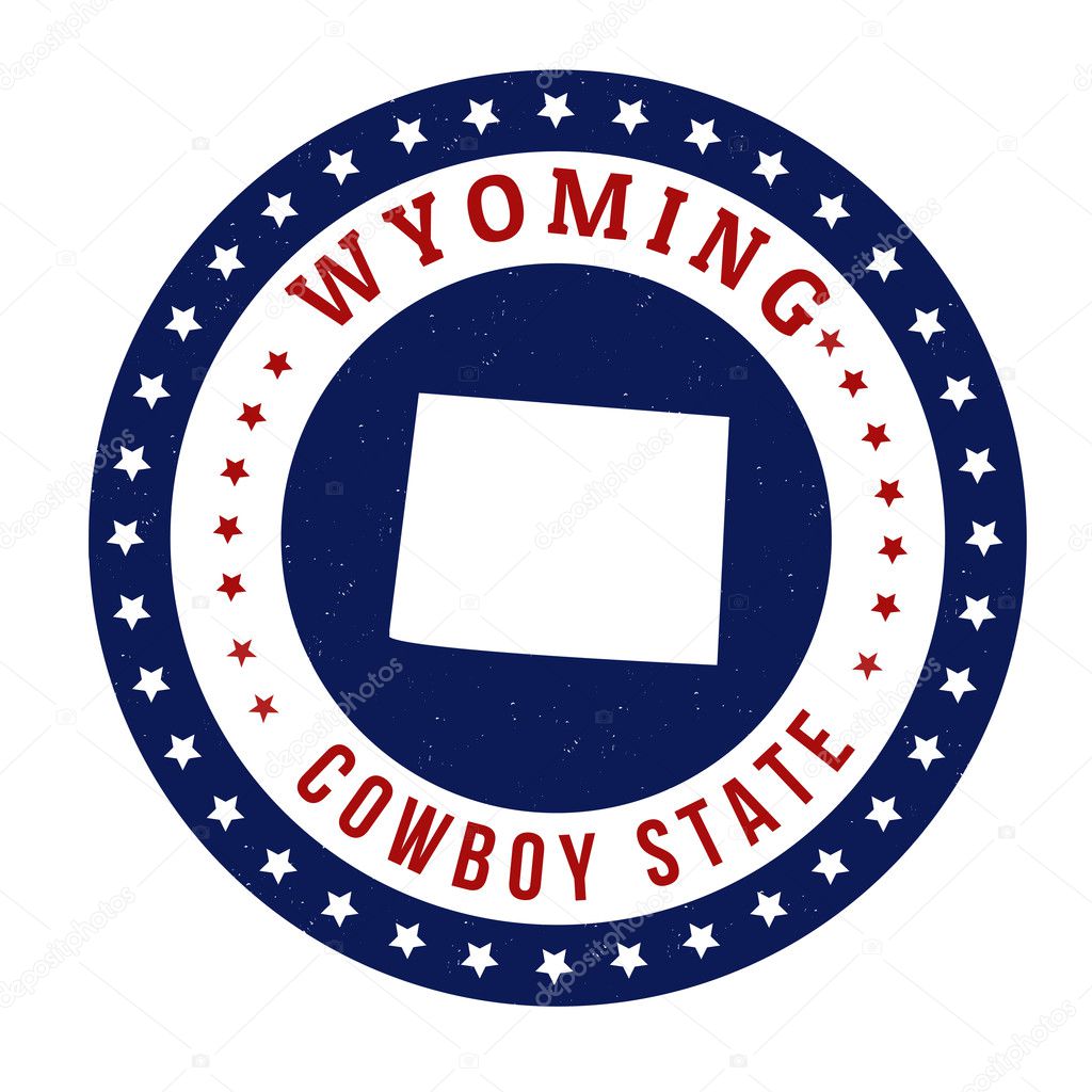 Wyoming stamp