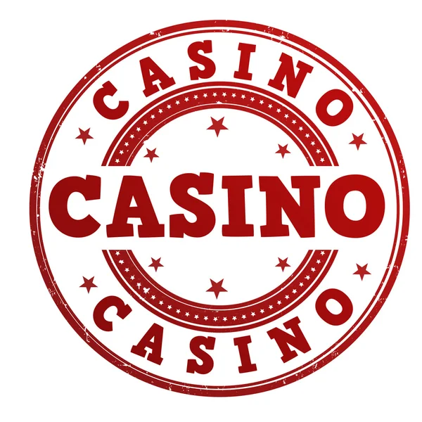 Carimbo do casino —  Vetores de Stock