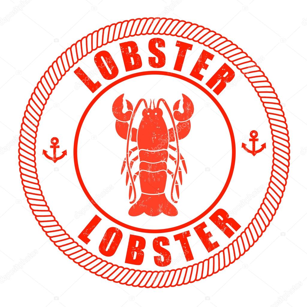 Lobster stamp