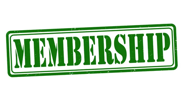 Membership stamp — Stock Vector
