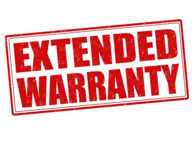 Extended warranty stamp clipart