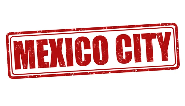 Mexico City stamp — Stock Vector