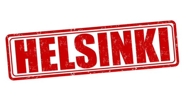 Гельсінкі штамп — стоковий вектор