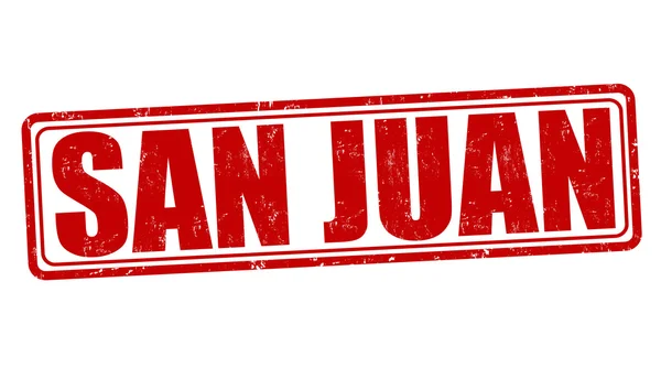 Sello San Juan — Vector de stock