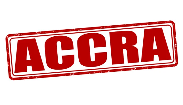 Accra stempel — Stockvector