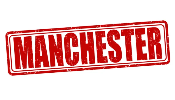 Manchester razítko — Stockový vektor