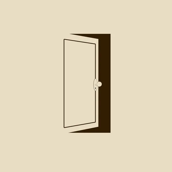 Icono de puerta — Vector de stock