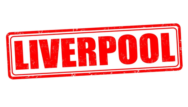 Liverpool razítko — Stockový vektor