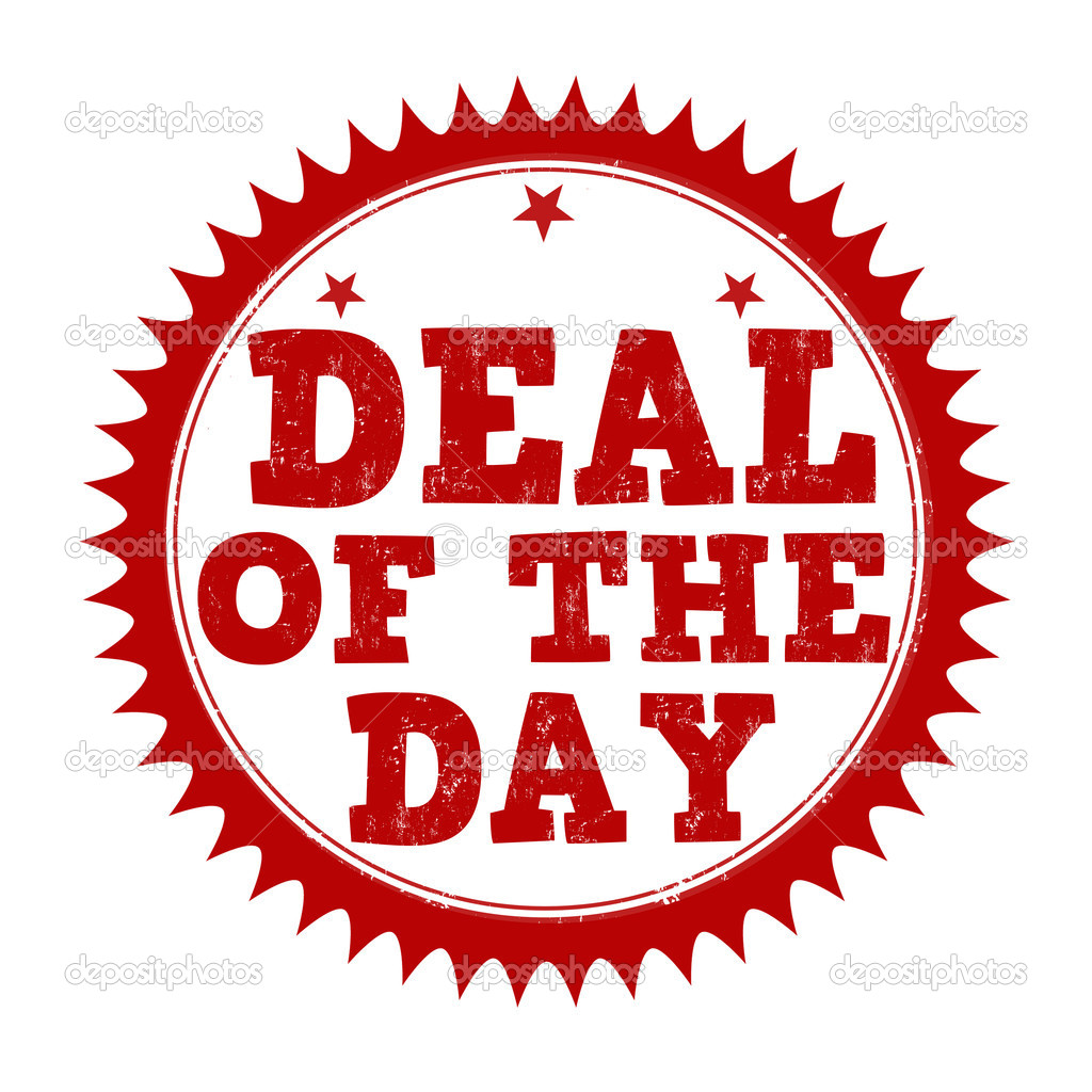 Deal of the day stamp