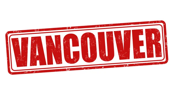 Vancouver stempel — Stockvector