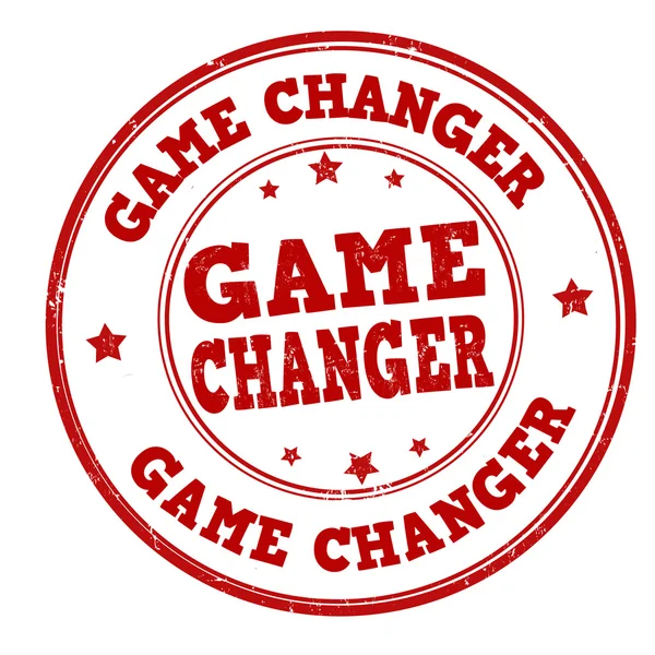 Game changer stamp — Stock Vector