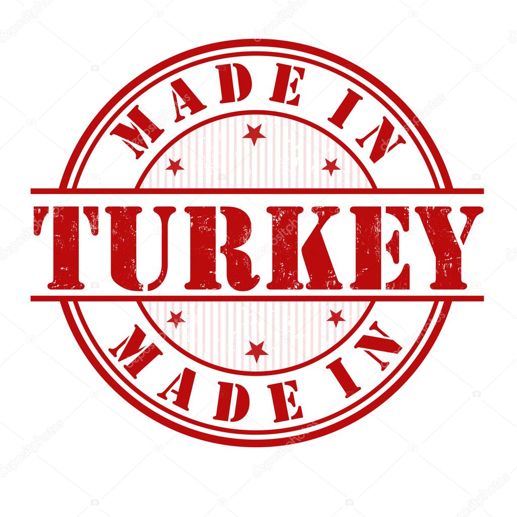 Made in Turkey stamp